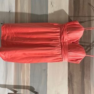 BCBG generation coral cocktail dress